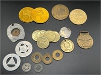 Misc. Lot of Tokens and Souvenir Tokens/Coins