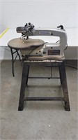 Dremel scroll saw on stand