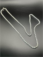 34" Silver-Toned MONET Necklace