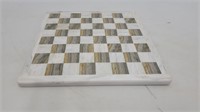 Marble checkerboard