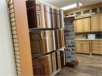 ASSORTED SAMPLE DOORS (3 SECTIONS)