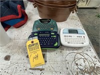 ASSORTED P-TOUCH LABEL MAKERS