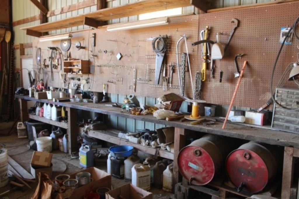 Contents of Wall and Workbench
