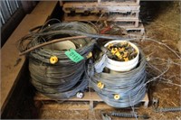 Pallet of Fencing Wire, Staples & Stretchers