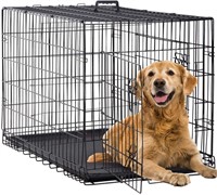 BestPet Folding Dog Crate with Divider and Tray  4