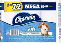 LOT OF 2 BOXES  Charmin Ultra Soft Toilet Paper