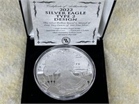 4 Oz. Silver (.999) Round Coin In Box