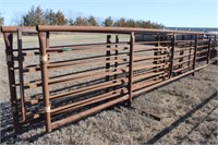 2 - 24' Free Standing Panels w/2 End 12' Gates