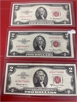 1953-1963 A $2 RED SEAL NOTES