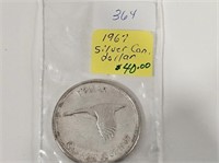 1967 - SILVER DOLLAR - CANADA