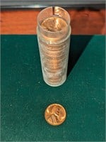 1964-D roll of Uncirculated pennies