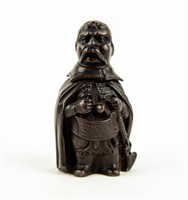 Bronze Soldier Match Safe / Matchstick Holder