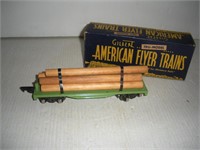 Gilbert American Flyer O Gauge Log Cart #482