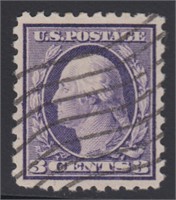 US Stamp #464 Used with PF Certificate, stating