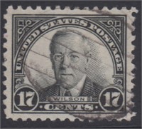 US Stamp #623 Used with PF Certificate, stating