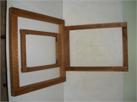 (3) Wood String Art Frames  13x18, 18x25 & 25x25