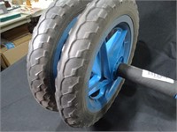 Dual Wheel Ab Roller