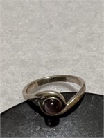Silver Ring with Stone