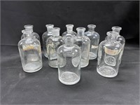 Vintage PYREX Lab Bottles (10) 5.5”