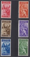 Vatican City Stamps #41-46 Mint LH fresh set