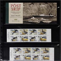Worldwide Stamps Mint NH booklets on pages, mostly