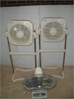 (2) Air Innovations 12 inch Fans & 16 inch