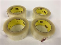 4 Scotch Brand Rolls of Packaging Tape