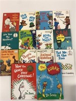 14 Dr. Seuss Hard Cover Books