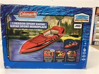 New Coleman Inflatable 1 Person Sport Kayak