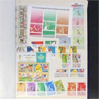 Topical Stamps Sports Collection in Stockbook