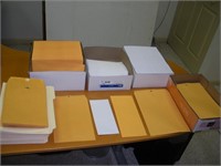 Envelopes (various sizes) & File Folders