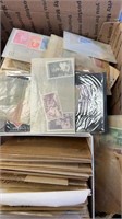 Worldwide Stamps 1000+ mostly in glassines, nice v