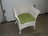 Wicker Resin Chair  32 inches tall