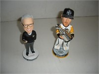 (2) Pittsburgh Penguins Bobbleheads - Murray &