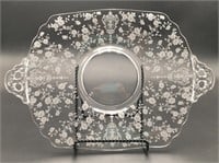 “ROSE POINT” Oval Platter