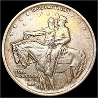 1925-S Stone Mountain Half Dollar CLOSELY