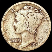 1921 Mercury Dime NICELY CIRCULATED