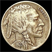 1920-D Buffalo Nickel NEARLY UNCIRCULATED