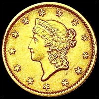 1852 Rare Gold Dollar CLOSELY UNCIRCULATED