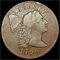 1796 Liberty Cap Large Cent NICELY CIRCULATED