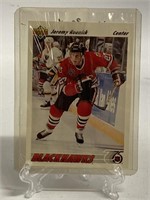 NHL Hockey Card Jeremy Roenick #166 1992