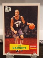 Kevin Garnett #20 Topps NBA Basketball card. 2