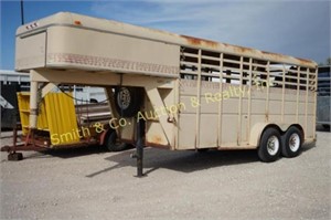 16' DIAMOND STOCK TRAILER