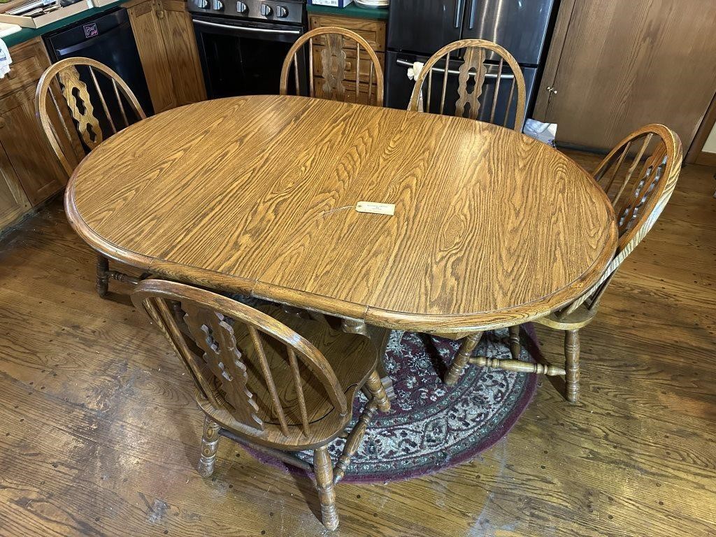 Kitchen Table With Five Chairs