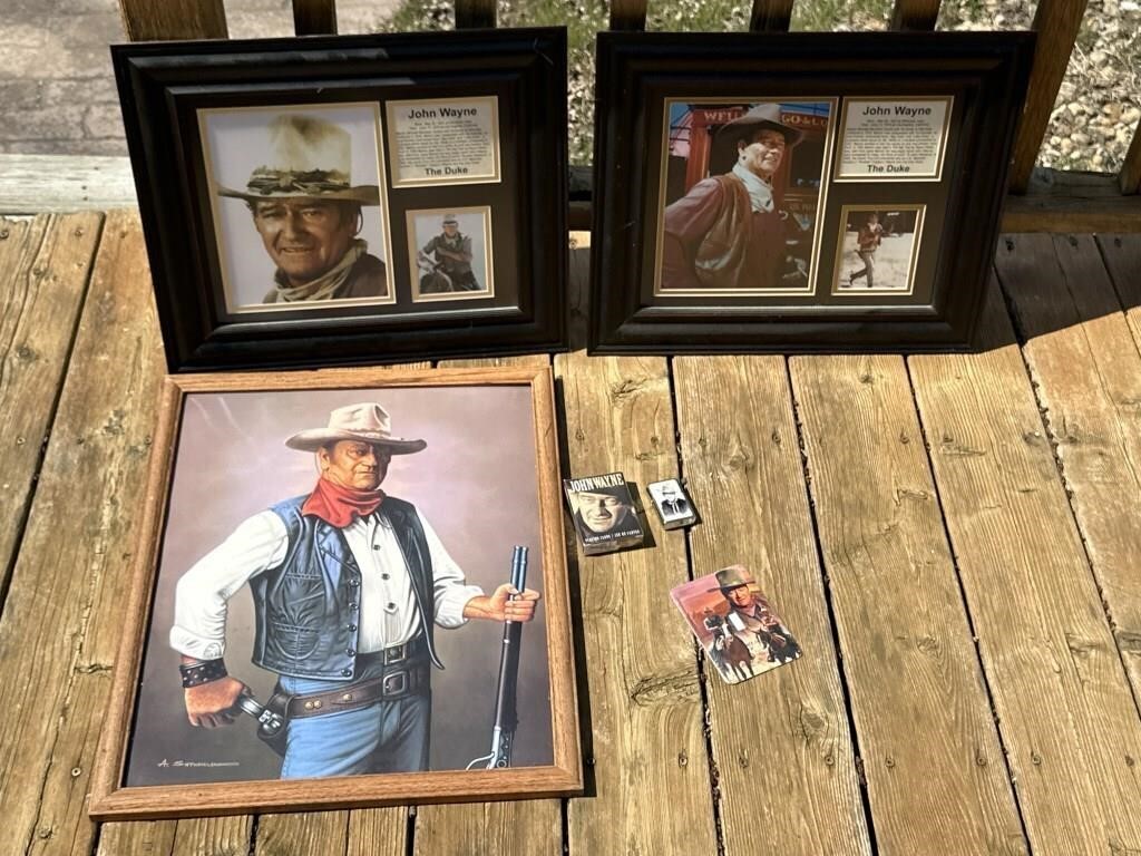 John Wayne collectibles
