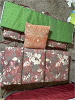 Floral Lounge Chair Cushions