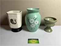 Haeger, McCoy, and Unknown Brand Vases