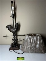 Weather Vane Rooster Lamp
