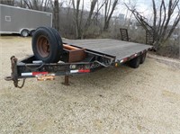 1994 Hurst trailer with title - 8' x 16' flat deck