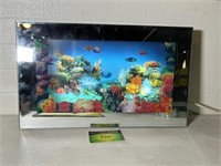 Lighted Scrolling Fish Picture